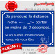 Attention Chien parcourt niche portail en 3 secondes, Plaque bleue portail humour drôle panneau affiche pancarte