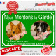 Photo personnalisable, plaque pluriel portail vert vif "Nous Montons la Garde, risques périls" look plaque de rue