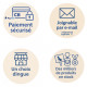 Paiement sécurisé, joignable par e-mail, service client, le plus grand choix de France, jemontelagarde.com