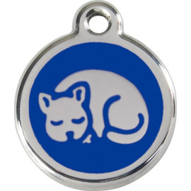 Médailles Identité Chat qui dort - 11 Couleurs