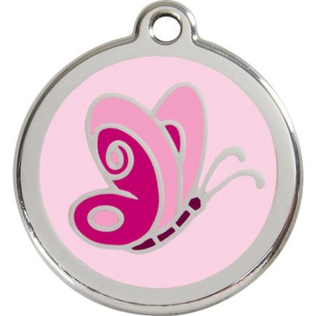 Médailles Identité Papillon pour Chiens et Chats - 3 Couleurs Médailles Identité Papillon pour Chiens et Chats - 3 Couleurs