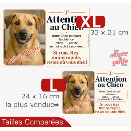 Photo Personnalisable, plaque humour "distance Niche-Portail 3 secondes" 2 Tailles