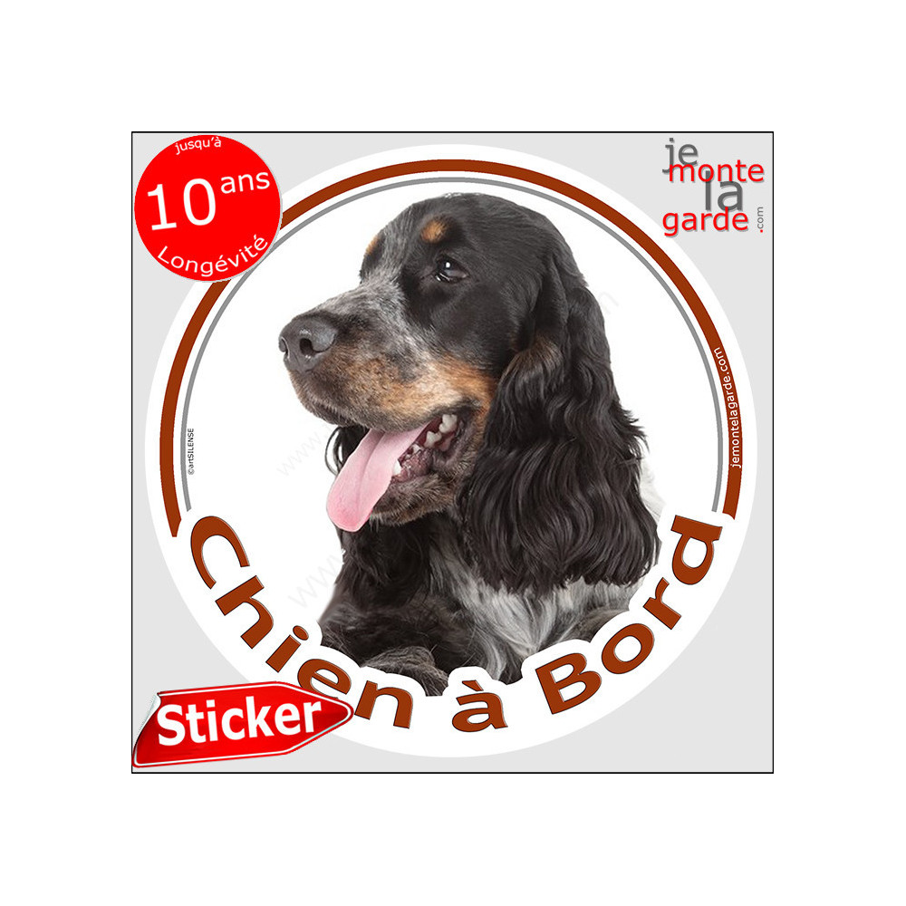 cocker Pets pare-chocs de voiture – Voiture Stickers – Stickers pour  voiture – en vinyle Noir/Meilleur Stickers