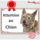 Berger Picard, plaque portail "Attention au Chien" pancarte panneau photo Berger Picardie