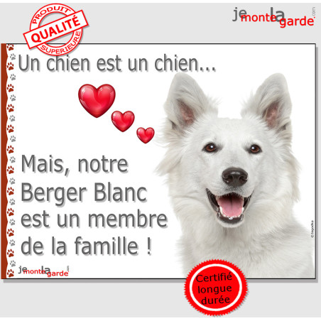 Berger Blanc, sticker autocollant "Love" 16 cm Berger Blanc, sticker autocollant "Love" 16 cm