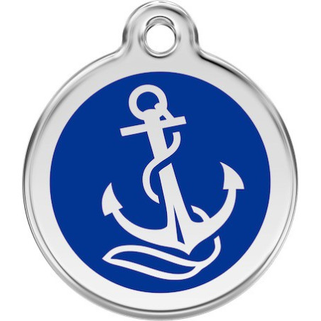 Les Médailles Ancre Marine Bleu Foncé