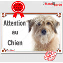 Labrit, plaque portail "Attention au Chien" 2 tailles LUX D