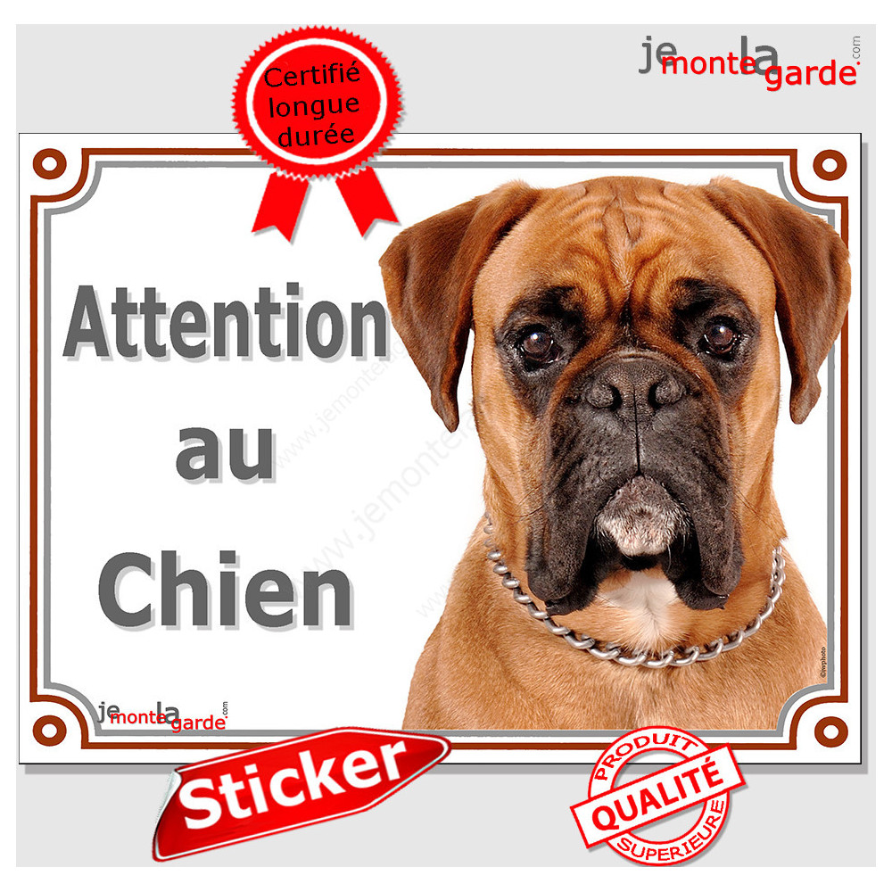 Boxer au volant sticker humour autocollant 15 cm, adhésif