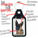 Porte-Clefs cuir vegan, photo Berger Allemand