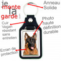 Porte-Clefs cuir vegan, photo Berger Allemand