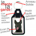 Porte-Clefs cuir vegan, photo Berger Hollandais