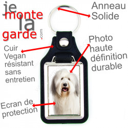 Porte-Clefs cuir vegan, photo Bobtail