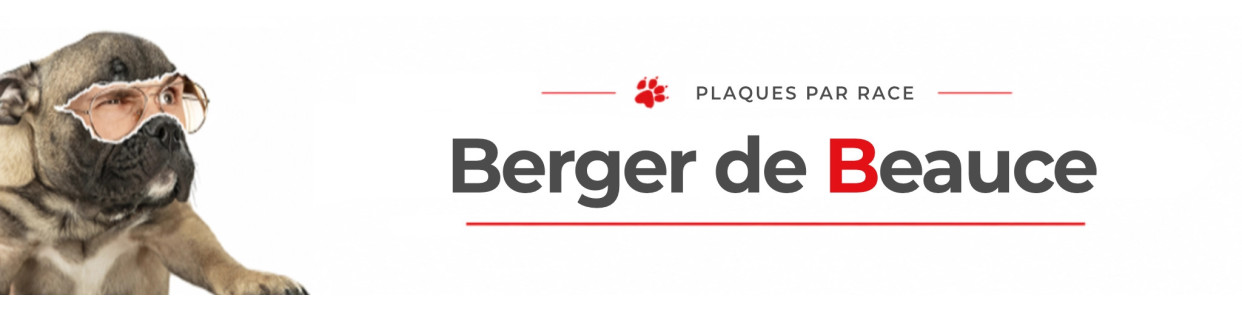 Berger de Beauce – Plaques, stickers et porte-clés