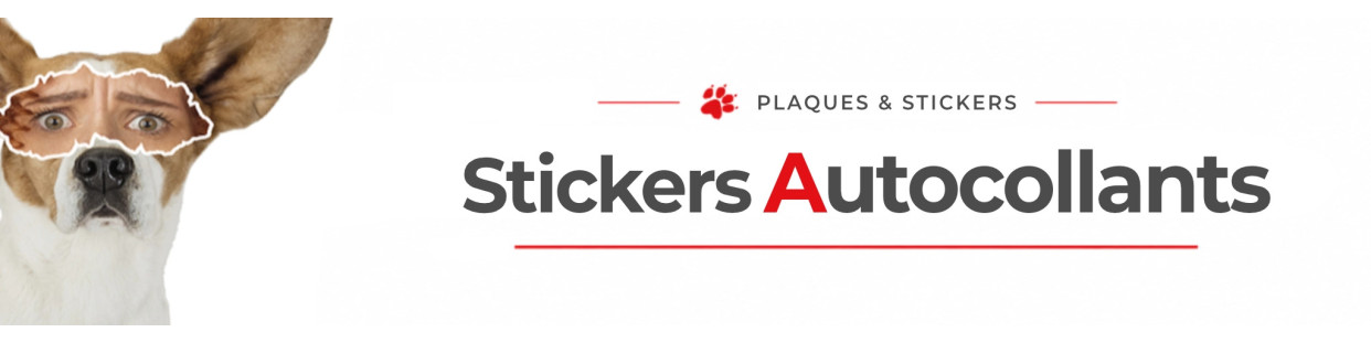 Stickers & autocollants pour animaux | Chiens, chats & chevaux