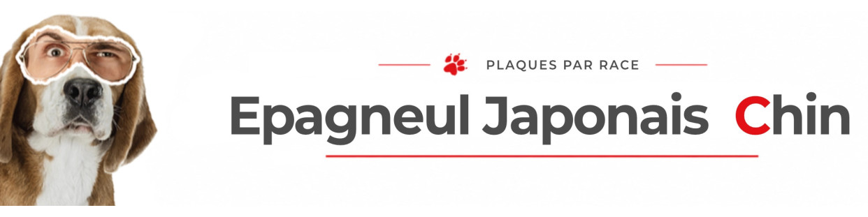 Épagneul Japonais (Chin) – Plaques, stickers et porte-clés