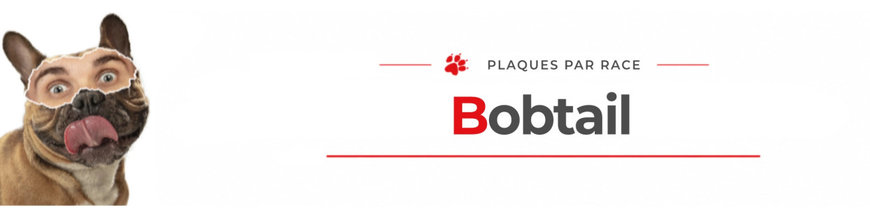 Bobtail – Plaques, stickers et porte-clés