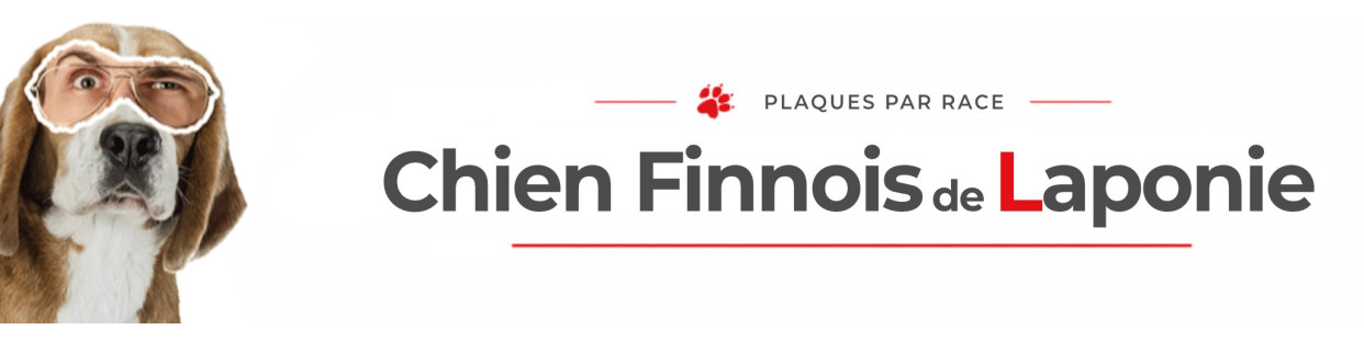 Chien Finnois de Laponie – Plaques, stickers et porte-clés
