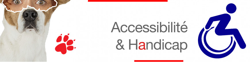 Signalétique accessibilité et handicap PMR