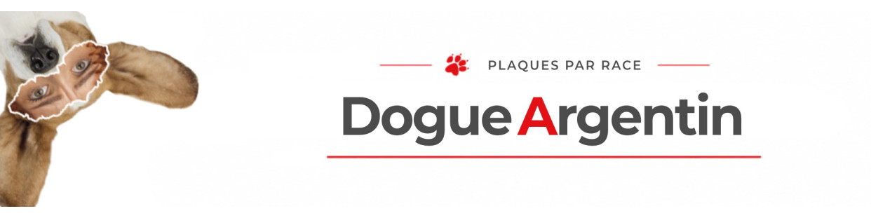 Dogue Argentin – Plaques, stickers et porte-clés