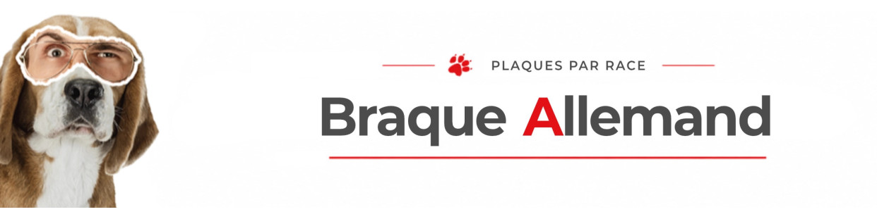 Braque Allemand – Plaques, stickers et porte-clés