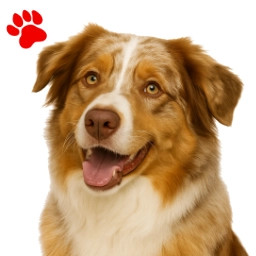 Red Merle Australian Shepherd