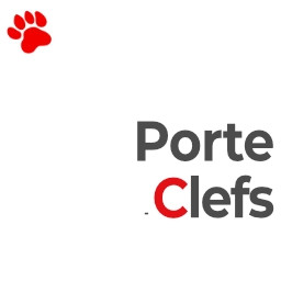 Porte-clés personnalisables chien et chat