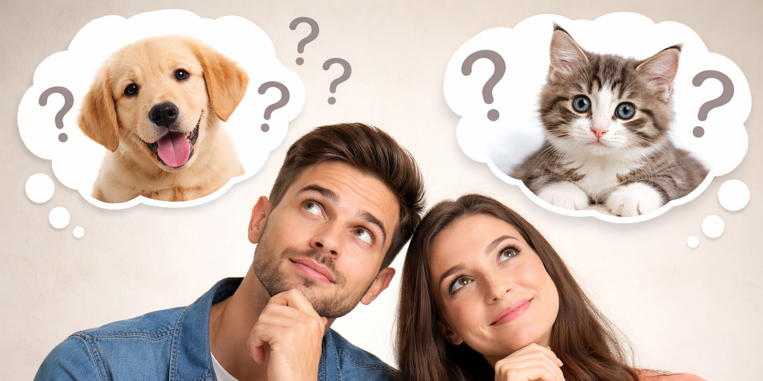 Chien ou chat : comment choisir l’animal adapté à votre mode de vie